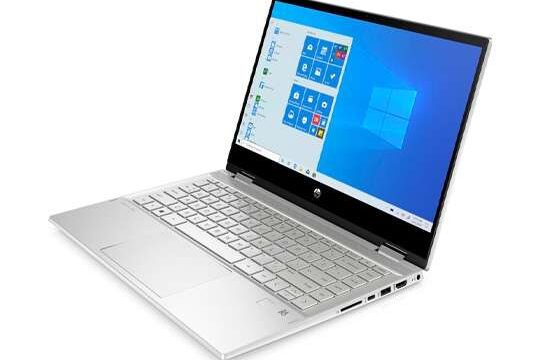 HP PAVILION X360 14-DW1010 - i5 - 8 Go RAM - 256 Go SSD - 14″ Ecran Tactile