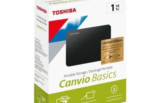 Toshiba Disque Dur Externe - 1 TB - Noir