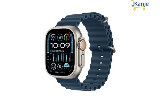 Apple Watch Ultra 2 GPS + Cellular, Boîtier en Titane de 49 mm