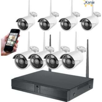 NVR KIT CAMERA SURVEILLANCE 8CH / SANS FIL 5G