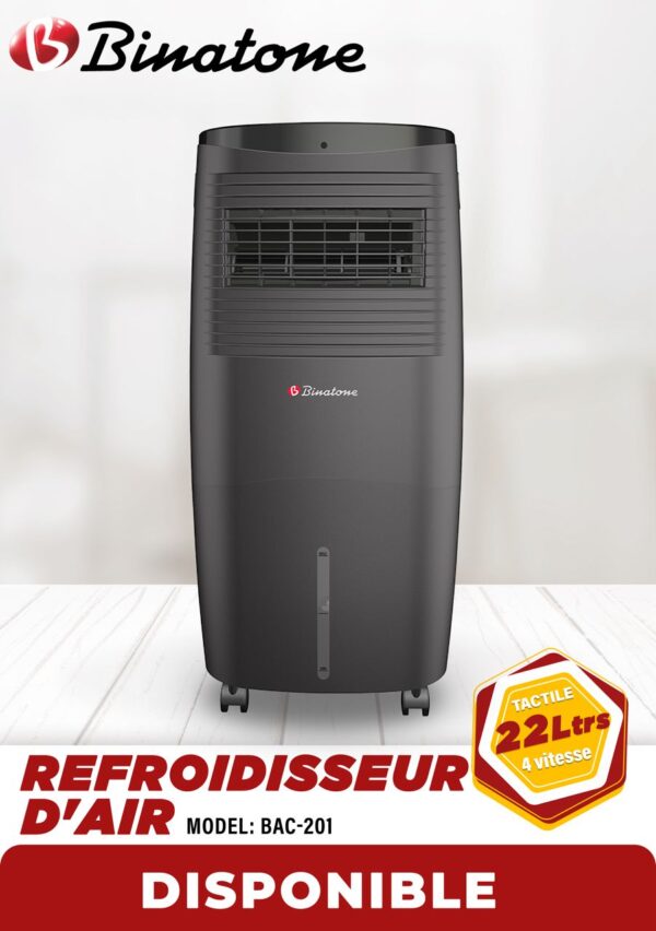 VENTILATEUR BINATONE A EAU HUMIDIFICATEUR 20 LITRES BAC2OL – Image 3