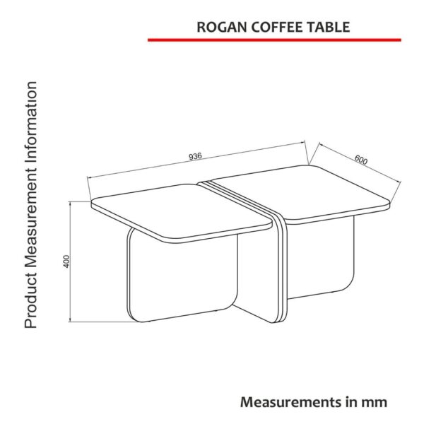 TABLE BASSE ROGAN ORTA SEHPA B104 – Image 2