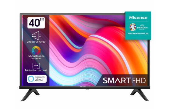 TELEVISEUR HISENSE 40"' LED SMART VIDAA