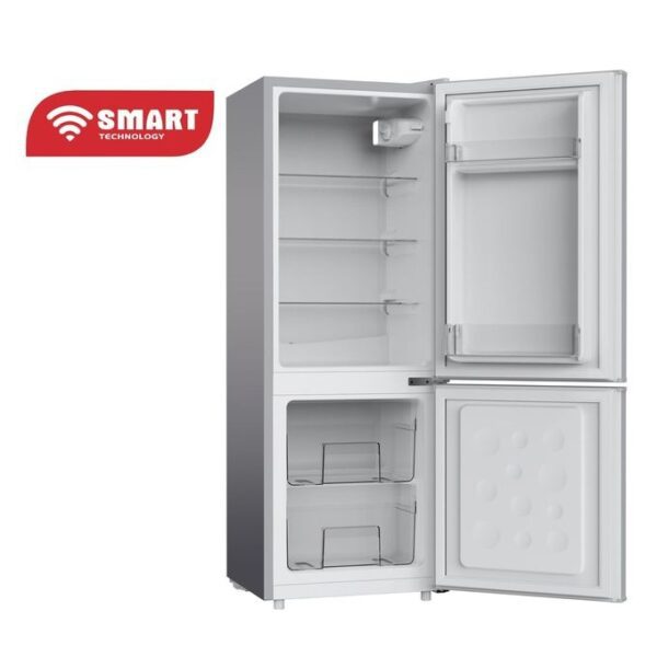 REFRIGERATEUR SMART TECHNOLOGY COMBINE 2TIROIRS GRIS STCB145H