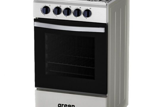 CUISINIERE GREEN 4FEUX 50X50 A GAZ GRIS