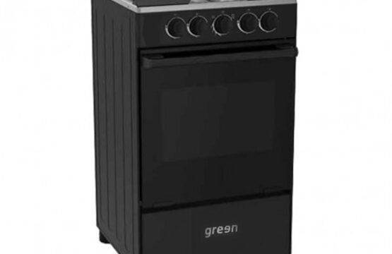 CUISINIERE GREEN 4FEUX 50X50 A GAZ NOIR