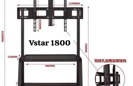 TABLE SUPPORT TELEVISEUR 32 90 POUCES VSTAR