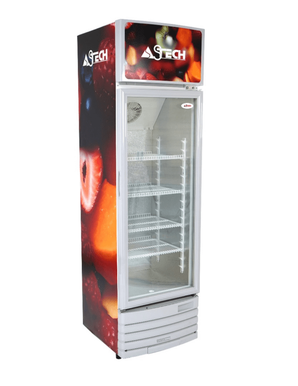 REFRIGERATEUR ASTECH VITRINE 1PORTE 274L