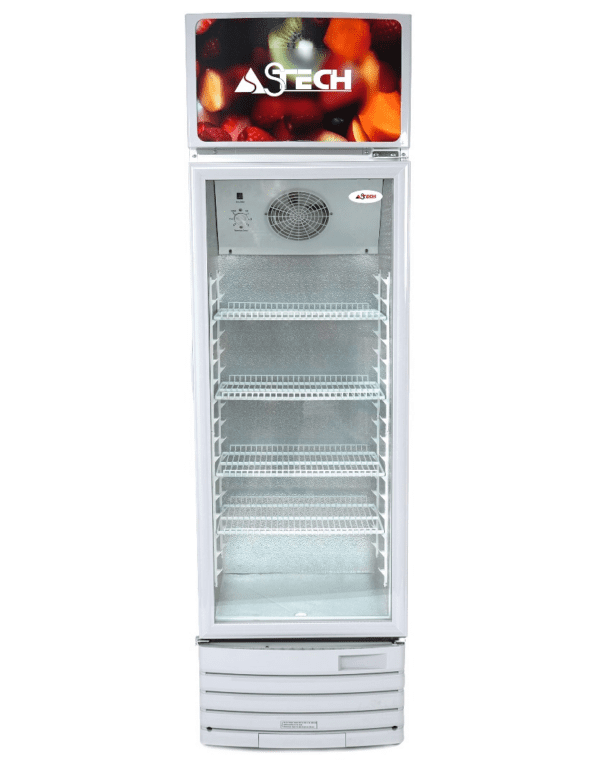 REFRIGERATEUR ASTECH VITRINE 1PORTE 274L 274AC – Image 2