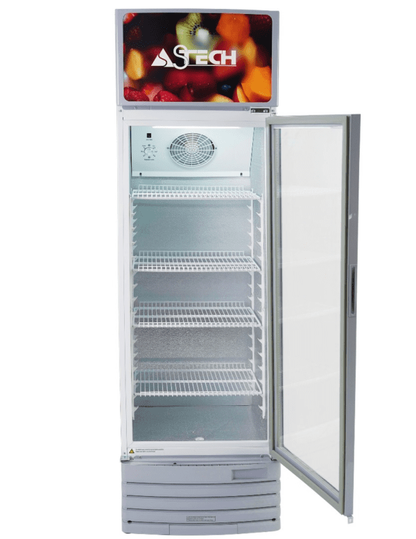 REFRIGERATEUR ASTECH VITRINE 1PORTE 274L 274AC – Image 3