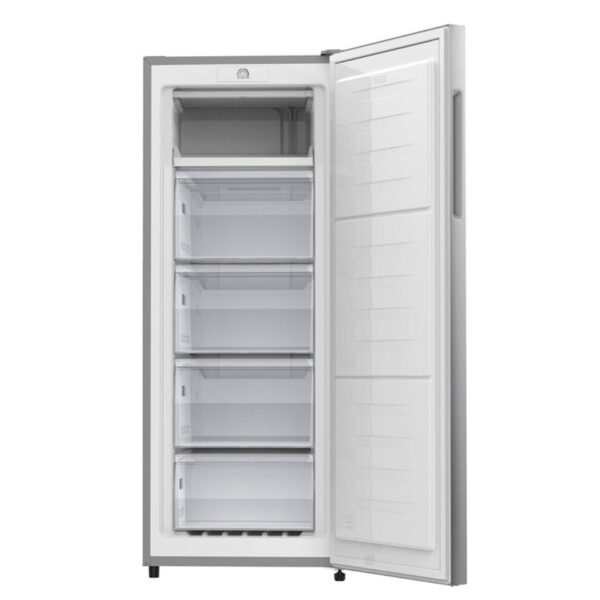 CONGELATEUR HISENSE VERTICAL 5TIROIRS 157LITRES DEFROST GRIS RS20DC4SA – Image 3