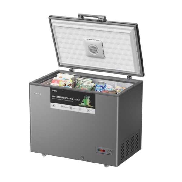 CONGELATEUR HAIER HORIZONTAL 450LITRES INVERTER GRIS 368VS – Image 2