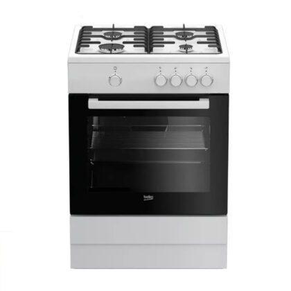 CUISINIERE BEKO 4FEUX 60X60 A GAZ INOX