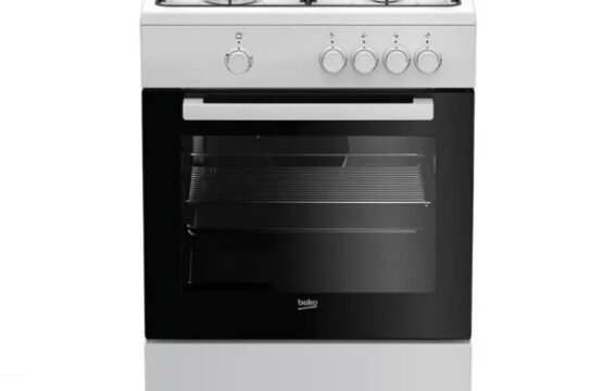 CUISINIERE BEKO 4FEUX 60X60 A GAZ INOX