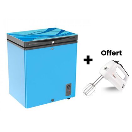 CONGELATEUR WALTON COFFRE 145LITRES BLEU WCF1D5DELXX + BATTEUSE OFFERT