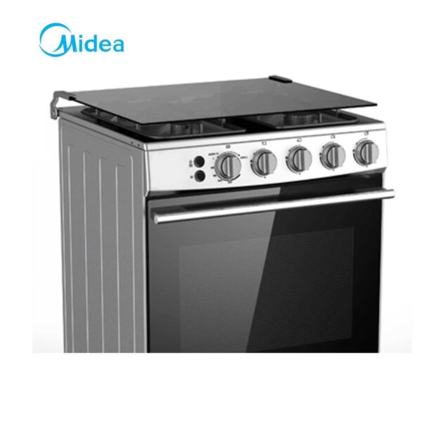 CUISINIERE MIDEA 4FEUX 60X60 INOX 24BMG4G057/059 – Image 3