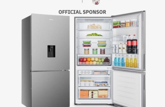 REFRIGERATEUR HISENSE COMBINE 3TIROIRS AVEC FONTAINE 468L NOFROST