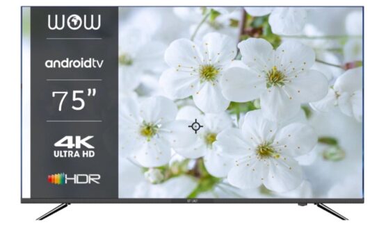 TELEVISEUR WOW 75"' SMART ANDROID 4K
