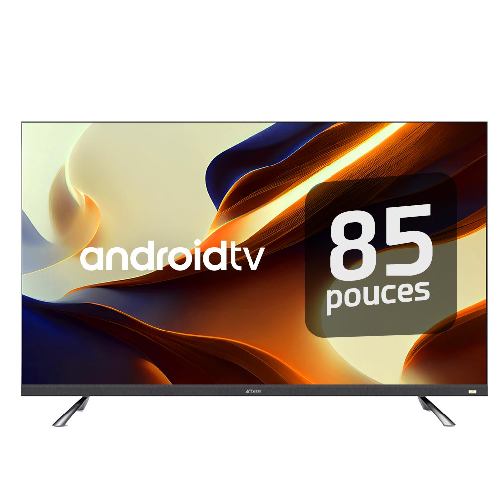 TELEVISEUR ASTECH 85"' SMART ANDROID QLED 4K