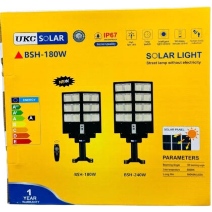 Lampadaire Solaire Extérieur UKC BSH-180W