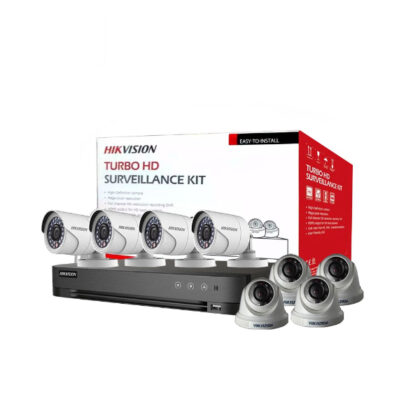 Kit de Surveillance HIKVISION 8 Caméras DS-J142I/7208HGHI-K1(S)