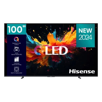 TELEVISEUR HISENSE 100" SMART 4K QLED VIDAA QUANTUM