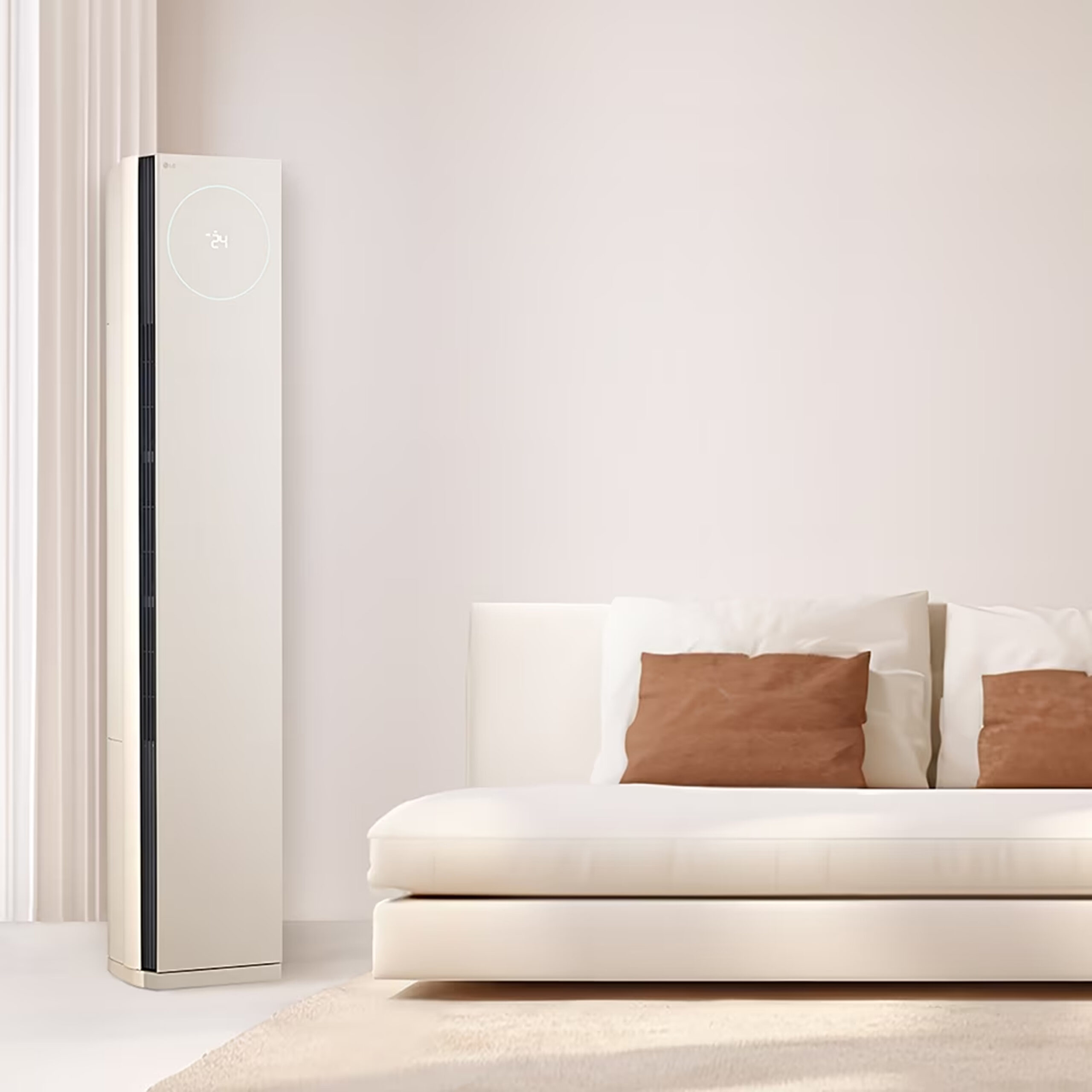 Climatiseur Split LG Armoire 25000 BTU Smart WiFi - F4Q25N2XBO