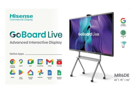 Téléviseur Écran Interactif Tactile Hisense 75" 4K UHD - 75MR6DE