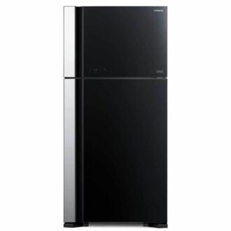 Réfrigérateur Hitachi Combiné 2 Portes - R-W6907PB (Noir, 550L)