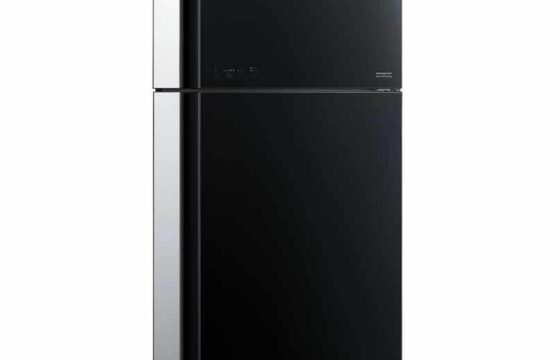 Réfrigérateur Hitachi Combiné 2 Portes - R-W6907PB (Noir, 550L)
