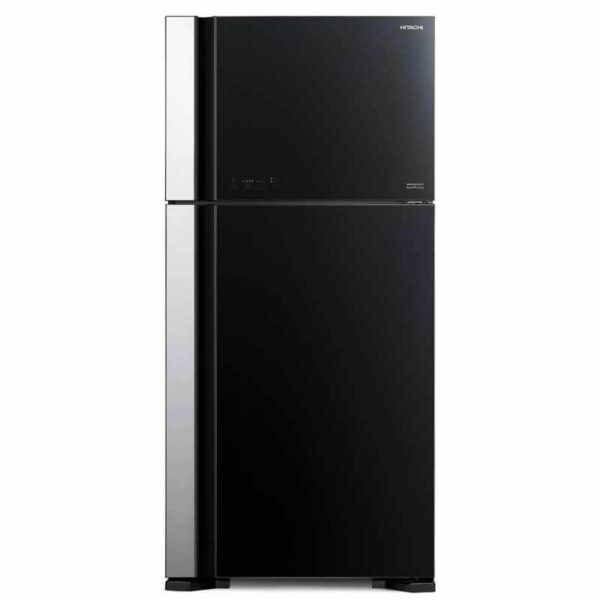 Réfrigérateur Hitachi Combiné 2 Portes - R-W6907PB (Noir, 550L)