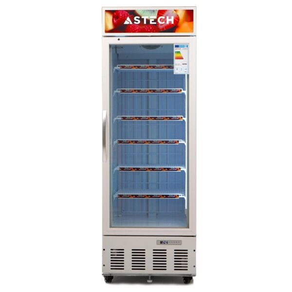 Congélateur Vertical Astech Vitrine 424L - VC503FAA