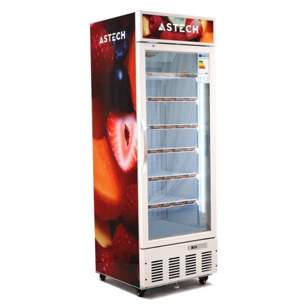 Congélateur Vertical Astech Vitrine 424L - VC503FAA – Image 2