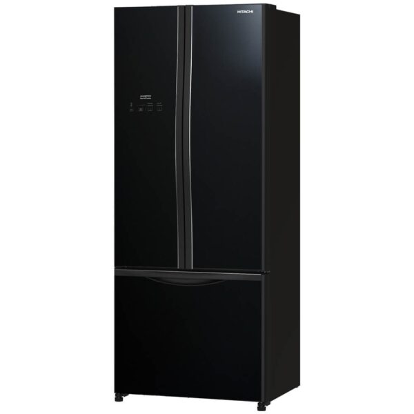 Réfrigérateur Hitachi Side by Side 3 Portes - RWB710PUC9 GBK (Noir, 465L) – Image 2