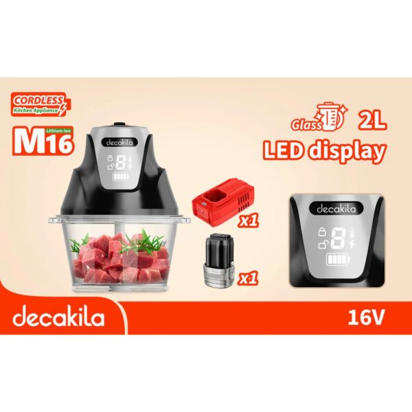 Batteuse DECAKILA KEMG029B 200W 2L