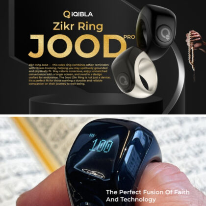 Bague Intelligente iQIBLA Zikr Ring Jood Pro (J01 Pro)