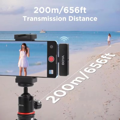 Micro cravate sans fil pour 4 personnes BOYA BY-V4D