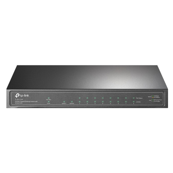 Switch 9 ports Gigabit PoE+ TP-LINK TL-SG1210P