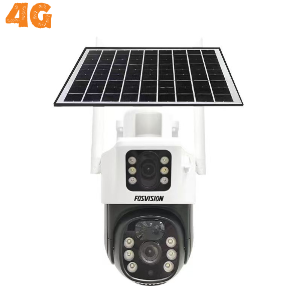 Caméra de surveillance solaire PTZ Fosvision FS-S10K-4G-8M-EU 8MP