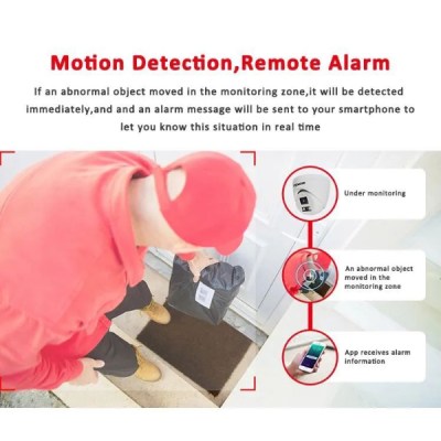 Kit surveillance NVR 8 caméras FOSVISION FS-3358/4K58N-PRO-8CH