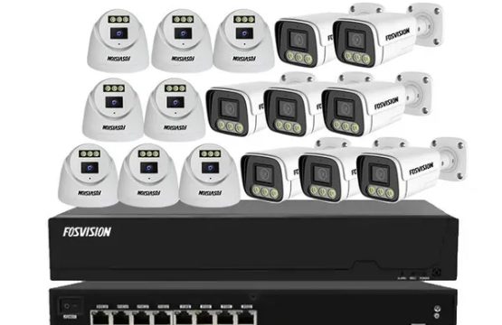 Kit surveillance NVR 16 caméras FOSVISION FS-3358/4K58N-PRO-16CH