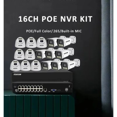 Kit surveillance NVR 16 caméras FOSVISION FS-3358/4K58N-PRO-16CH