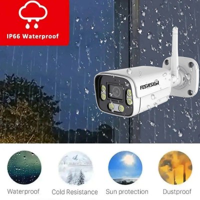 Kit surveillance NVR WiFi 4 caméras FOSVISION FS-6099W30LS-4CH