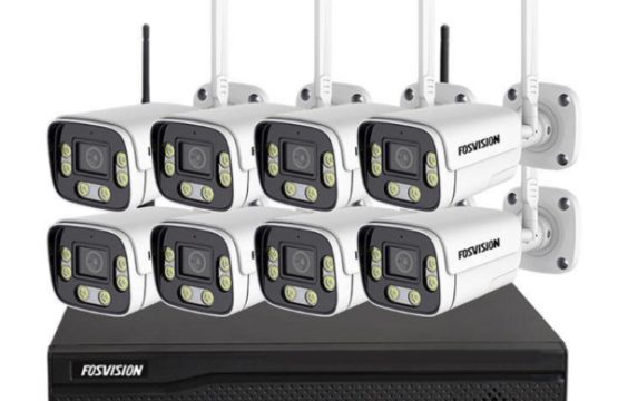 Kit surveillance NVR WiFi 8 caméras FOSVISION FS-6099W30LS-8CH