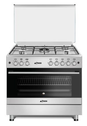 Cuisiniere ASTECH 5 Feux 90X60 CK92 CR AVEC MINUTERIE