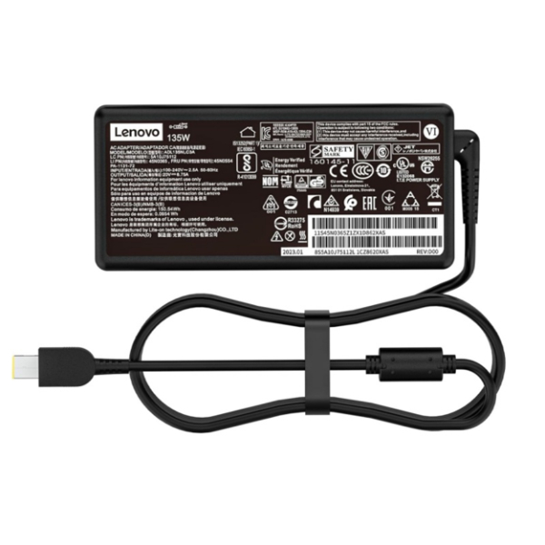 Chargeur Ordinateur Portable LENOVO 20V6.75A USB (Original)