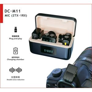 Micro Cravate sans fil professionnel Double micro CANDC DC-M11