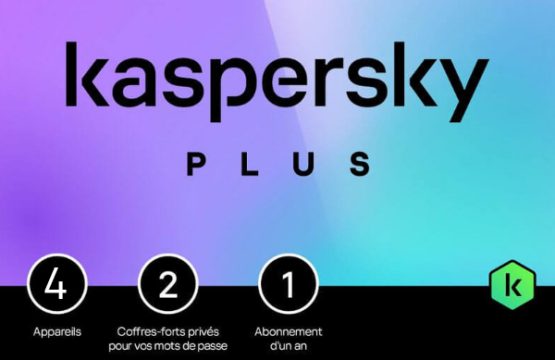 Antivirus professionnel Kaspersky Anti-Virus Plus - Licence 4 postes 1 an