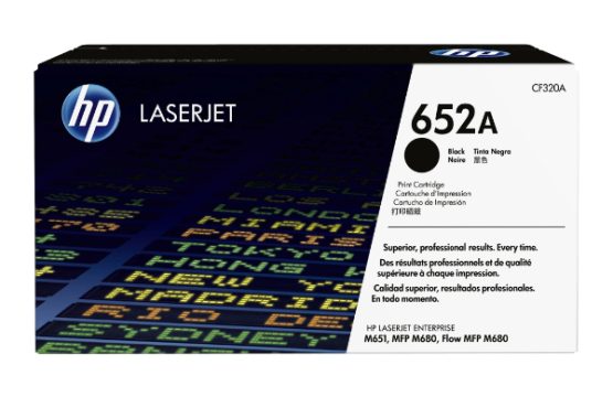 Cartouche Toner HP 652A (CF320A) - Noir (Original)