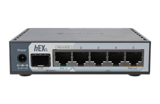 Routeur Ethernet Gigabit 5 ports MIKROTIK HEX S (2025) E60IUGS
